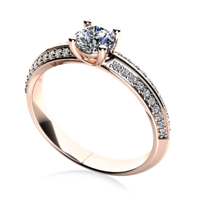 Forlovelsesring Dreams Rosaguld C74r