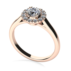 Forlovelsesring Dreams Rosaguld C75r