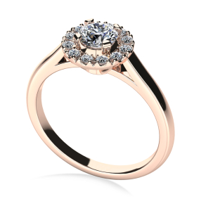 Forlovelsesring Dreams Rosaguld C75r