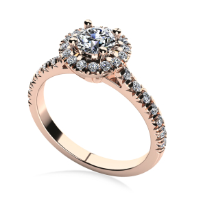 Forlovelsesring Dreams Rosaguld C76r