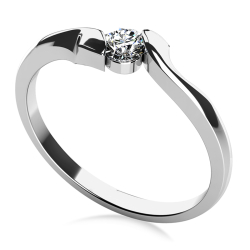 Forlovelsesring Dreams Hvidguld C7h