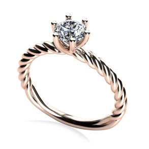 Forlovelsesring Dreams Rosaguld C80r