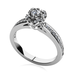 Forlovelsesring Dreams Hvidguld C83h