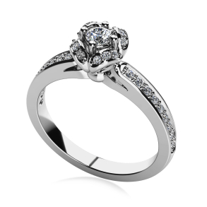 Forlovelsesring Dreams Hvidguld C83h