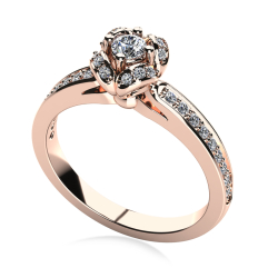 Forlovelsesring Dreams Rosaguld C83r