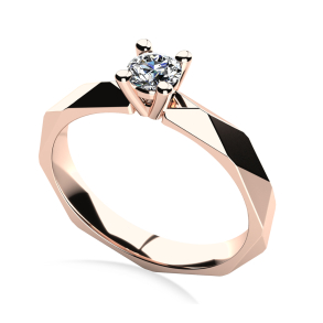 Forlovelsesring Dreams Rosaguld C85r