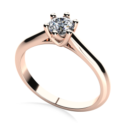 Forlovelsesring Dreams Rosaguld C86r