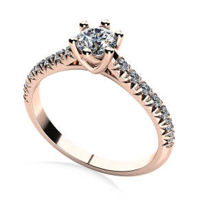Forlovelsesring Dreams Rosaguld C87r