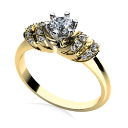 Forlovelsesring Dreams Guld C89g