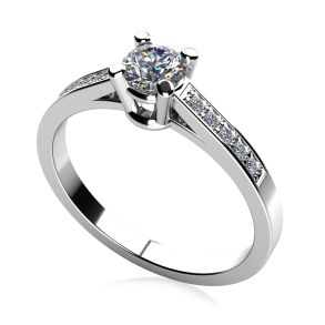 Forlovelsesring Dreams Hvidguld C8h