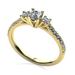 Forlovelsesring Dreams Guld C90g