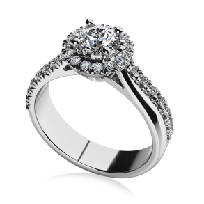 Forlovelsesring Dreams Hvidguld C91h