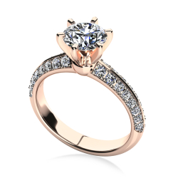 Forlovelsesring Dreams Rosaguld C93r