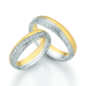 Eksklusive Vielsesringe Honeymoon 17-18010