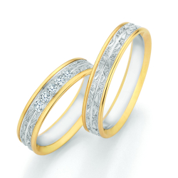 Eksklusive Vielsesringe Honeymoon 17-18130