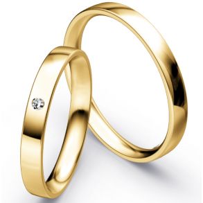 Vielsesringe Klassisk Guld 3 mm F1