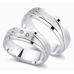 Vielsesringe Slv CRG03