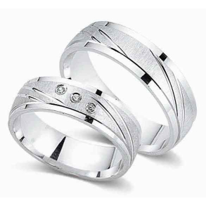 Vielsesringe Slv CRG03