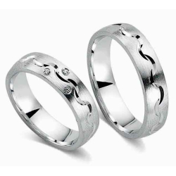 Vielsesringe Slv CRG08