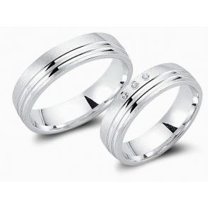 Vielsesringe Slv CRG98