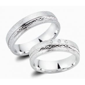 Vielsesringe Slv CRG99