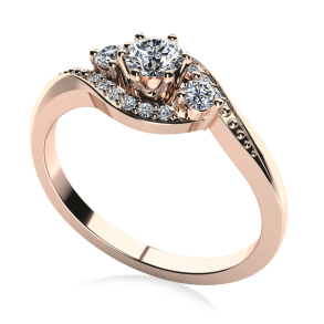 Forlovelsesring Dreams Rosaguld C92r