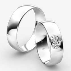 Eksklusive Vielsesringe Amourina 22001