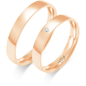 Eksklusive Vielsesringe Simply Love E113-2