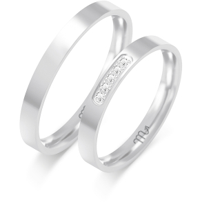 Eksklusive Vielsesringe Simply Love E114-1