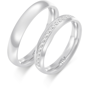 Eksklusive Vielsesringe Simply Love E115-1