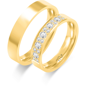 Eksklusive Vielsesringe Simply Love E116