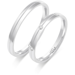 Eksklusive Vielsesringe Simply Love E118-1