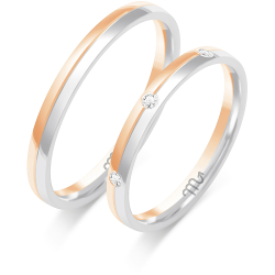 Eksklusive Vielsesringe Simply Love E118-4