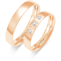 Eksklusive Vielsesringe Simply Love E122-2