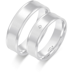 Eksklusive Vielsesringe Simply Love E123-1