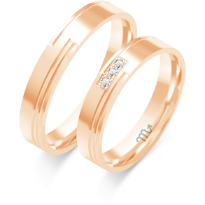 Eksklusive Vielsesringe Simply Love E128-2