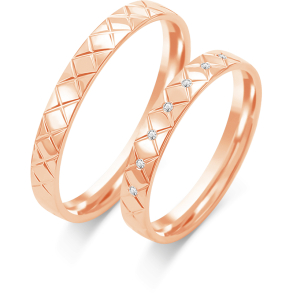 Eksklusive Vielsesringe Simply Love E131-2