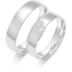 Eksklusive Vielsesringe Simply Love E133-1