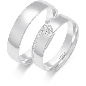 Eksklusive Vielsesringe Simply Love E133-1