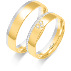 Eksklusive Vielsesringe Simply Love E133-3