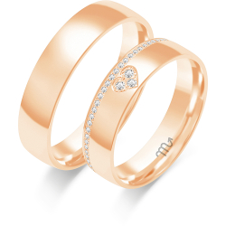 Eksklusive Vielsesringe Simply Love E133-2