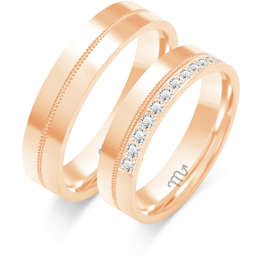 Eksklusive Vielsesringe Simply Love E134-2