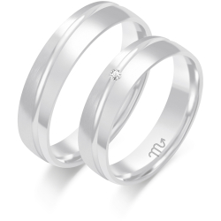 Eksklusive Vielsesringe Simply Love E135-1