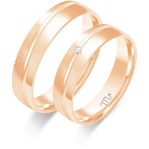 Eksklusive Vielsesringe Simply Love E135-2