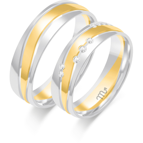 Eksklusive Vielsesringe Simply Love E136-3