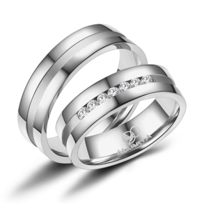 Vielsesringe Rustfri Stl ES08