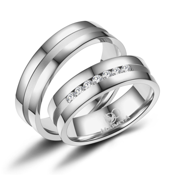 Vielsesringe Rustfri Stl ES08