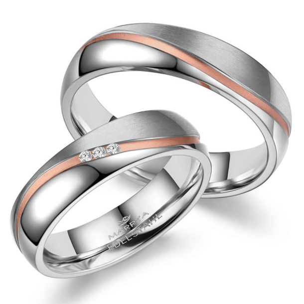 Vielsesringe Rustfri Stl ES11