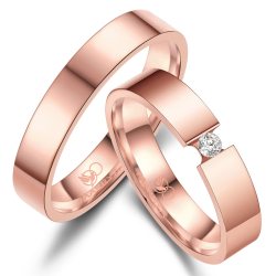 Vielsesringe Rustfri St�l ES45