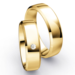 Vielsesringe Klassisk Guld 6 mm F7